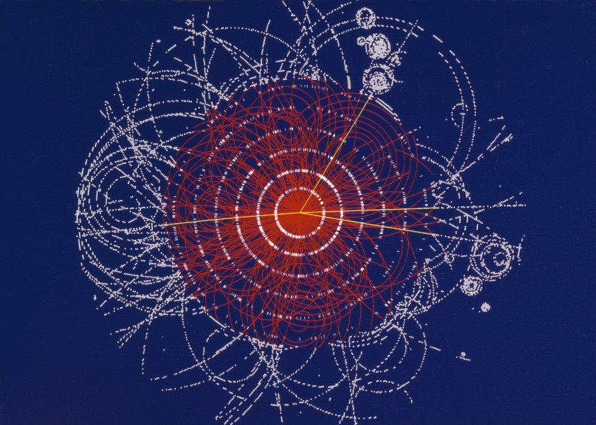 Gesimuleerde vervalreacties van de Higgs-boson (afb. Der Spiegel)