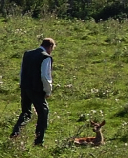 Bambi en boswachter Hans