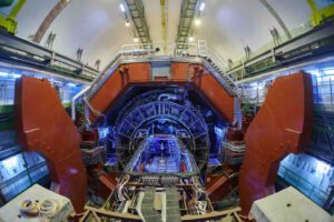 De ALICE-detector van de LHC
