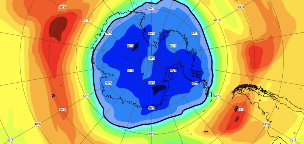 Gat in de ozonlaag (ESA)