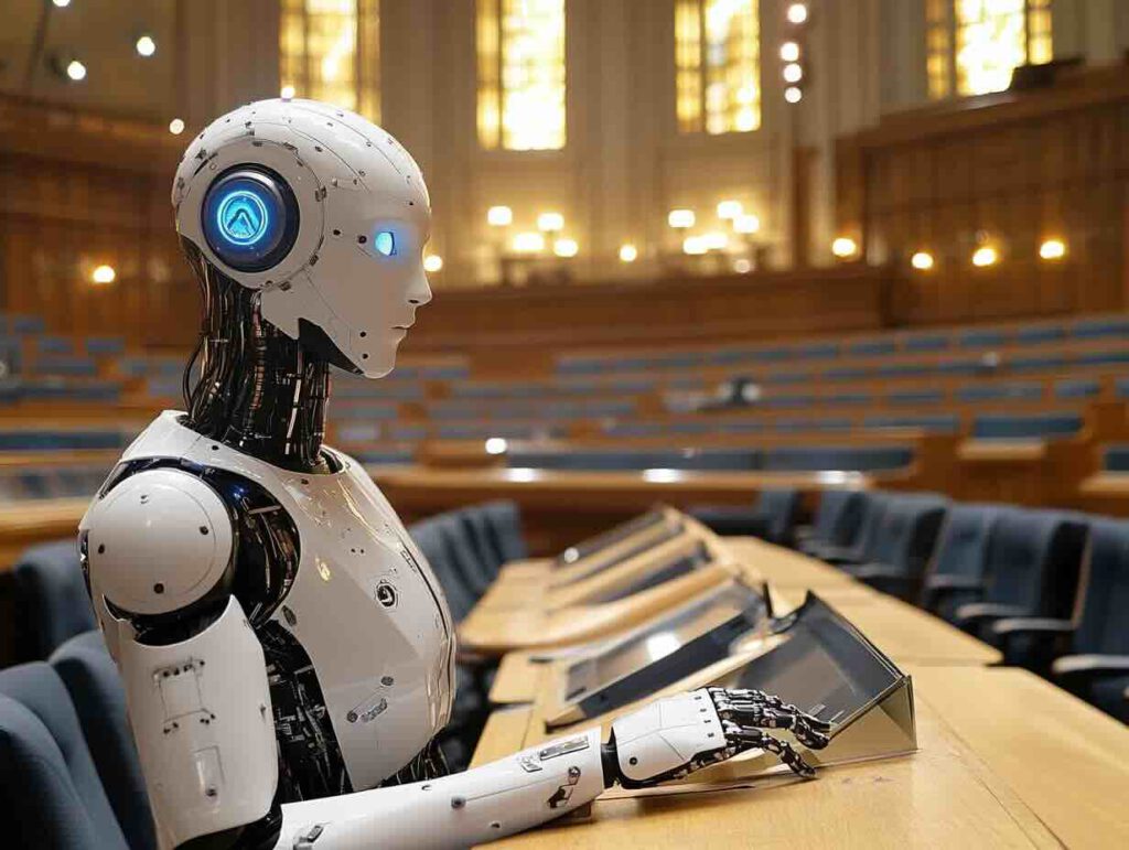 Parlementaire robot