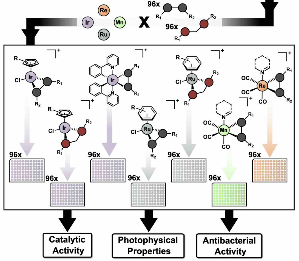 Antibacteriële metaalverbindingen